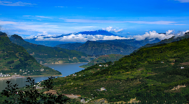 云南昭通西部大峡谷风景